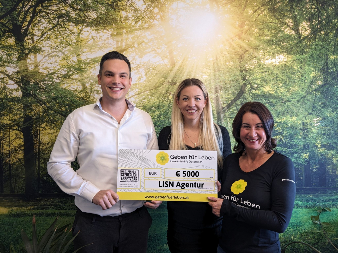 € 5.000 von der Agentur LISN