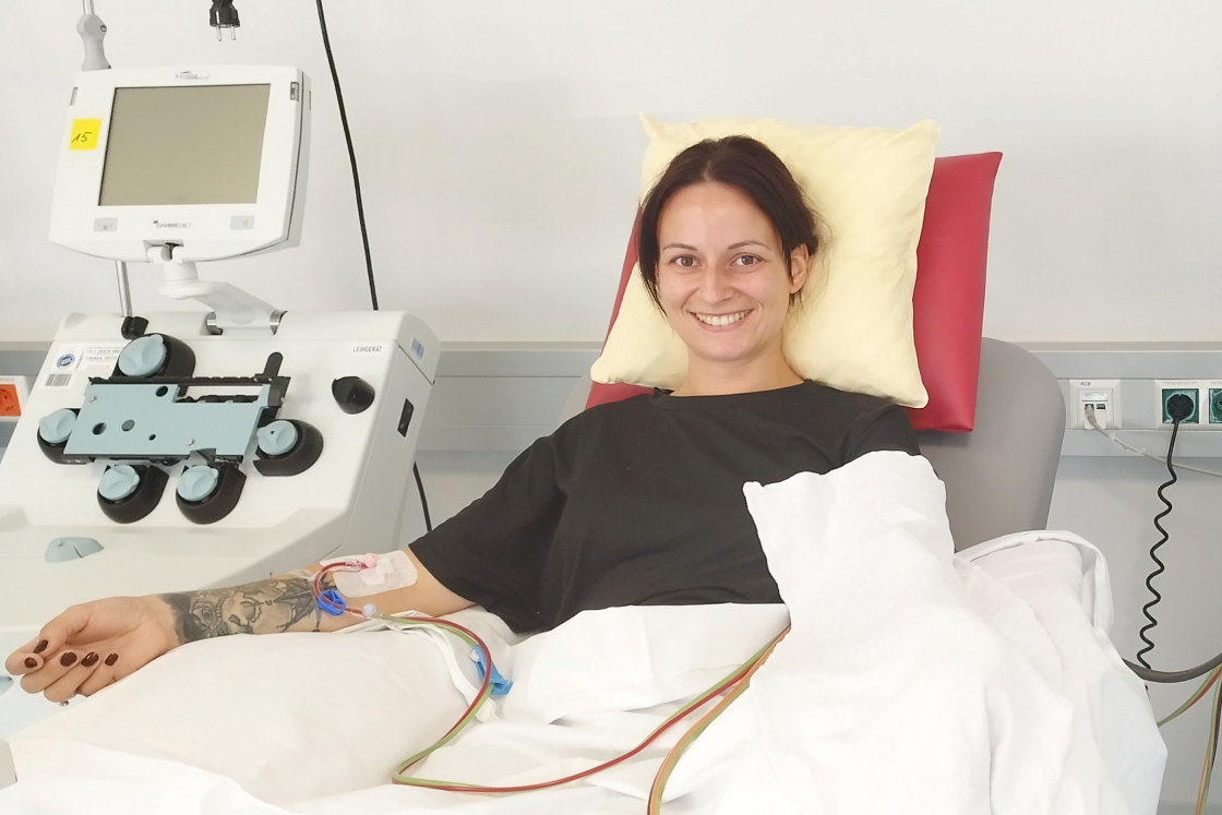 Unsere 571. Spenderin ist Denise aus Wolfurt - Vorarlberg