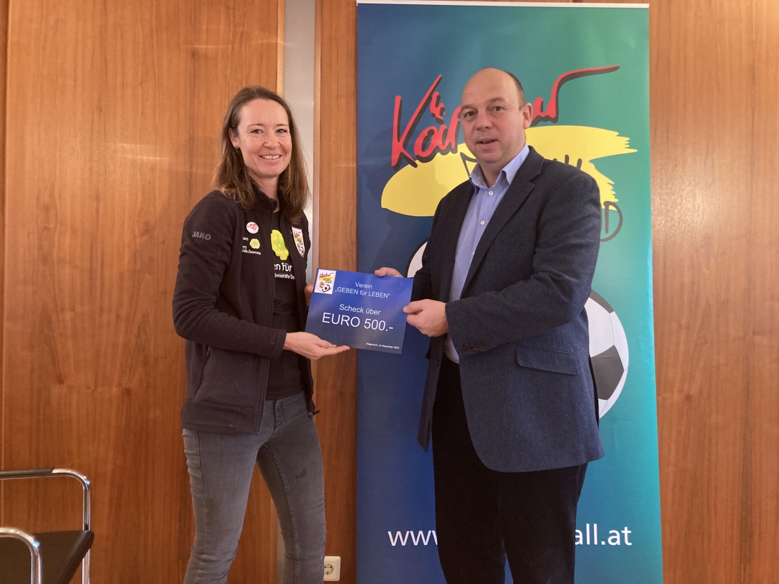 € 500 vom Kärntner Fußballverband