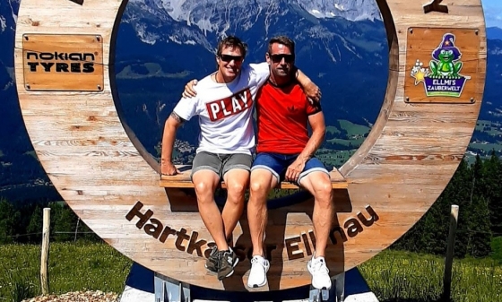 Helmut trifft seinen Lebensretter Marcus