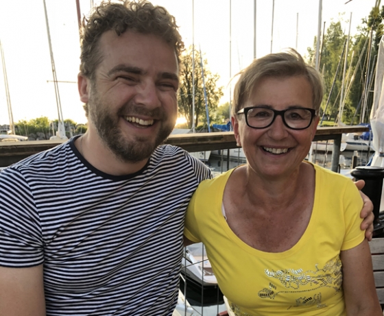 Karoline trifft ihren Lebensretter Edgar