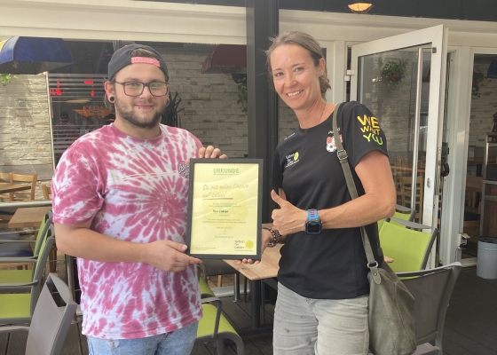 Unser 340. Spender ist Fabian aus Kärnten