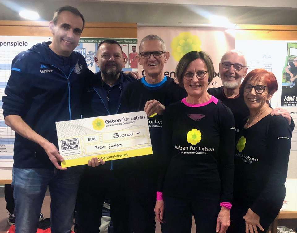 54 Typisierungen von den Poker Juniors in Krumbach - NÖ