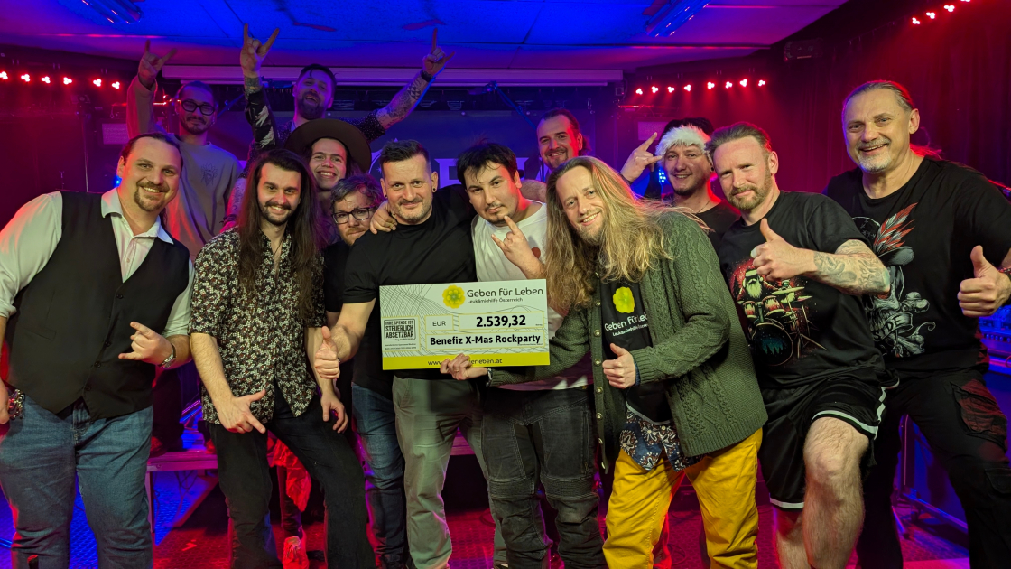 Benefiz X-Mas Rockparty: Starkes Zeichen für den guten Zweck im Schlachthaus