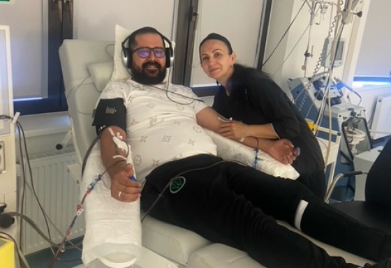 Unser 398. Spender ist Volkan aus Tirol