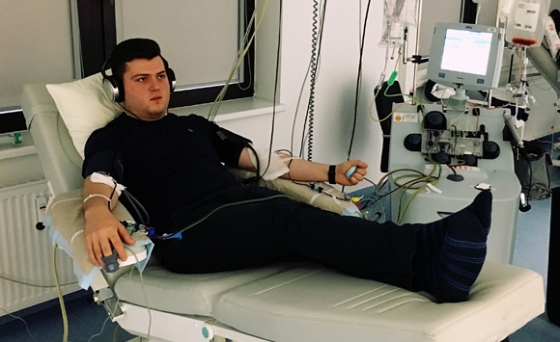 Unser 140. Spender heißt Gregor