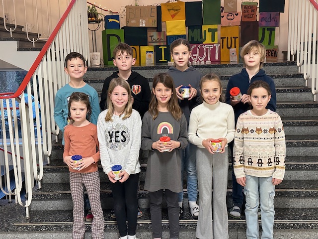 € 487 durch Aktion an der Volksschule Deutschkreutz - Burgenland