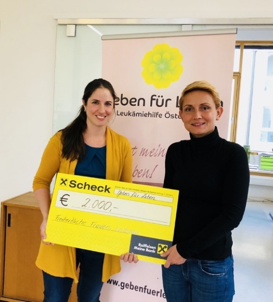 € 2.000,- von Freiheitlichen Frauen Lustenau