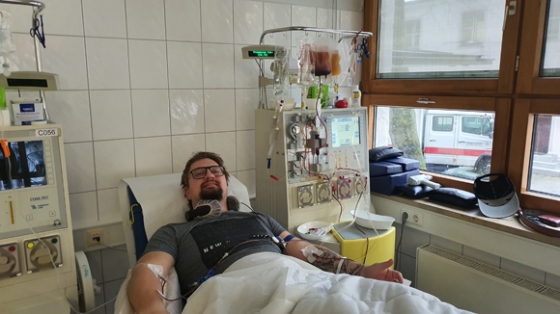 Unser 152. Spender heißt Andreas