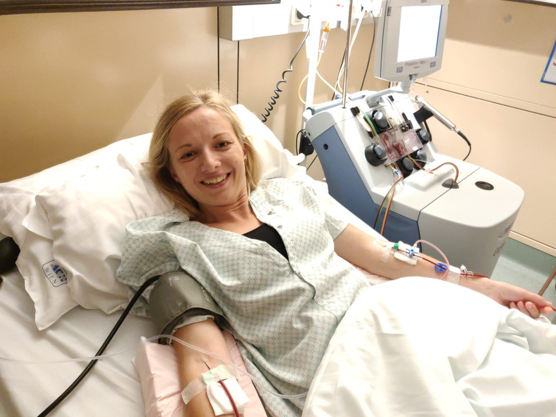 Unsere 591. Spenderin ist Katharina aus Kremsmünster - OÖ