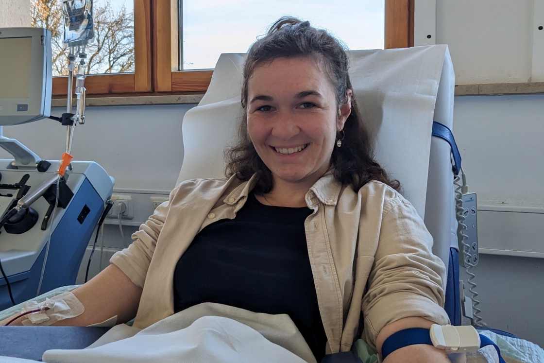 Unsere 450. Spenderin ist Magdalena aus Vorarlberg