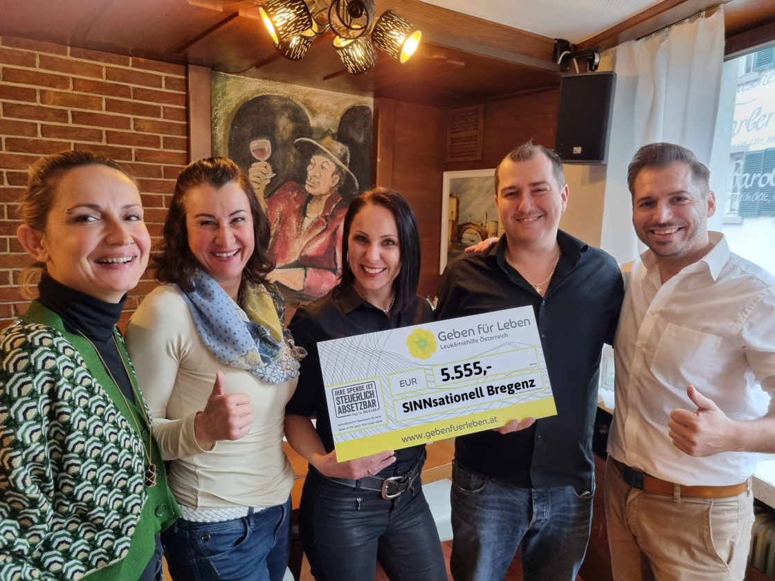 € 5.555 von SINNsationell in Bregenz - Vorarlberg