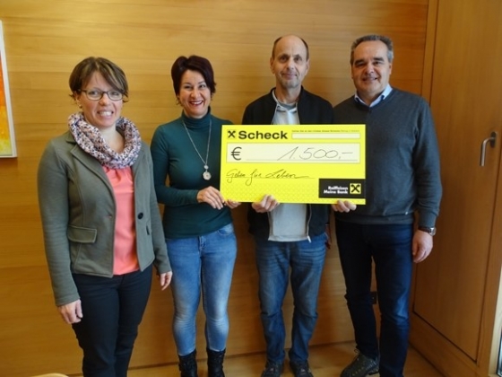 € 1.500,- von Ulrich Nussbaumer aus Sulzberg