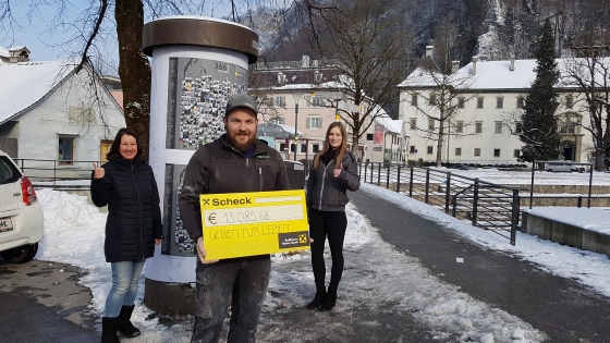 € 13.085 nach Schlossberg366-Aktion von Erik Winkler