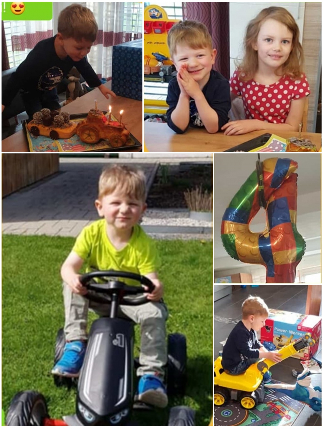 Michael feierte seinen 4. Geburtstag!