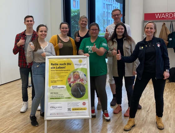 73 Typisierungen in der IMC Krems - Niederösterreich