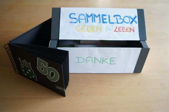 Nach 50. Geburtstag € 1.050 gespendet