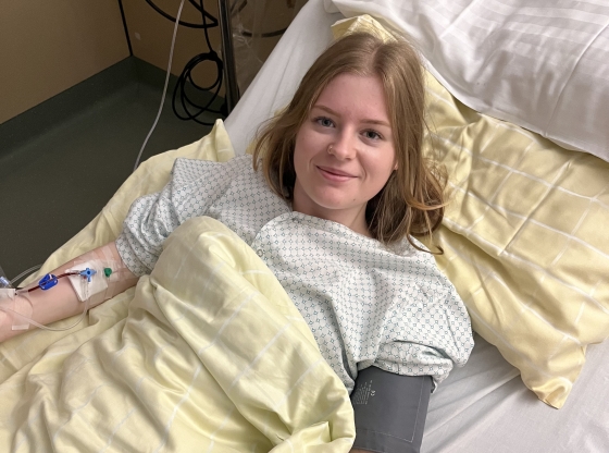 Unsere 422. Spenderin ist Julia aus Niederösterreich