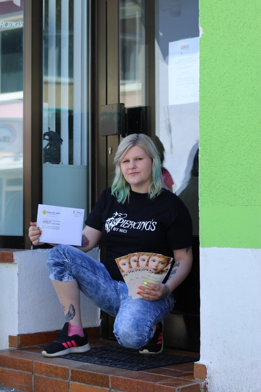 'Junge Piercerin startet eigene Typisierungsaktion'-Bild-1