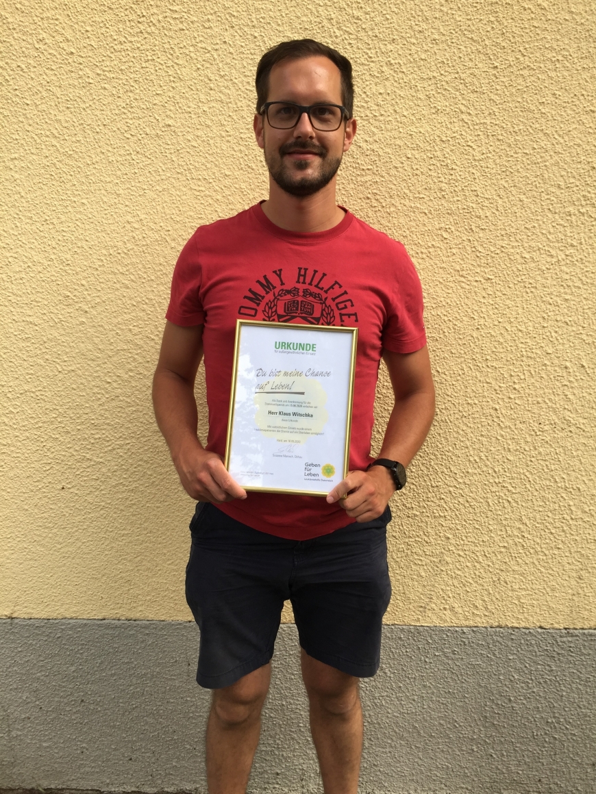 'Niederösterreicher schenkt Amerikaner Hoffnung auf Leben'-Bild-1