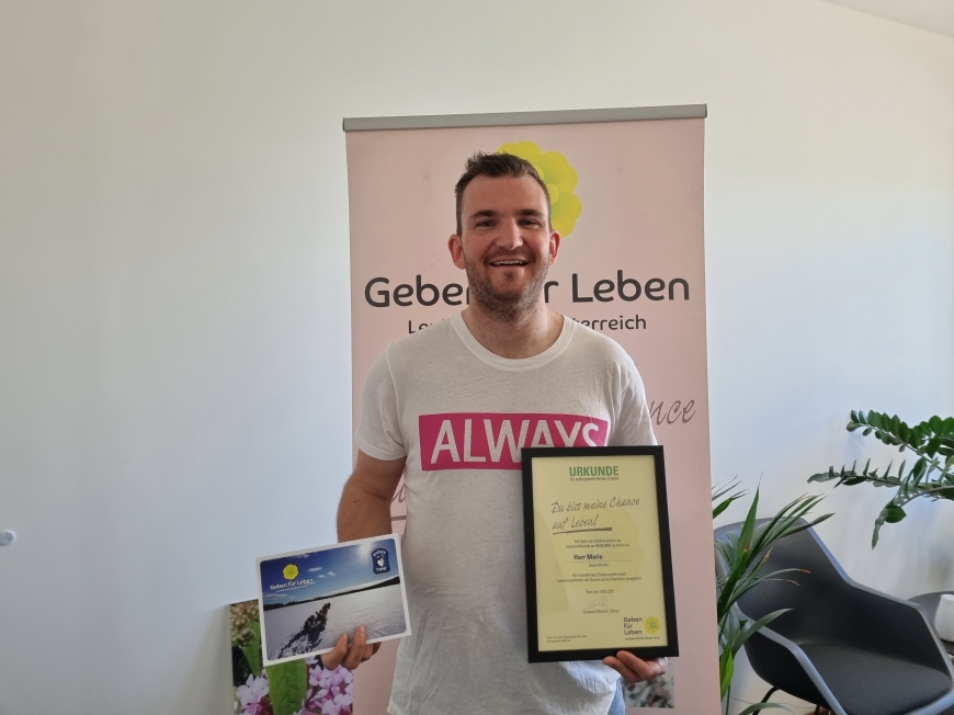 'Vorarlberger spendet Knochenmark an Kind aus Mitteleuropa'-Bild-2