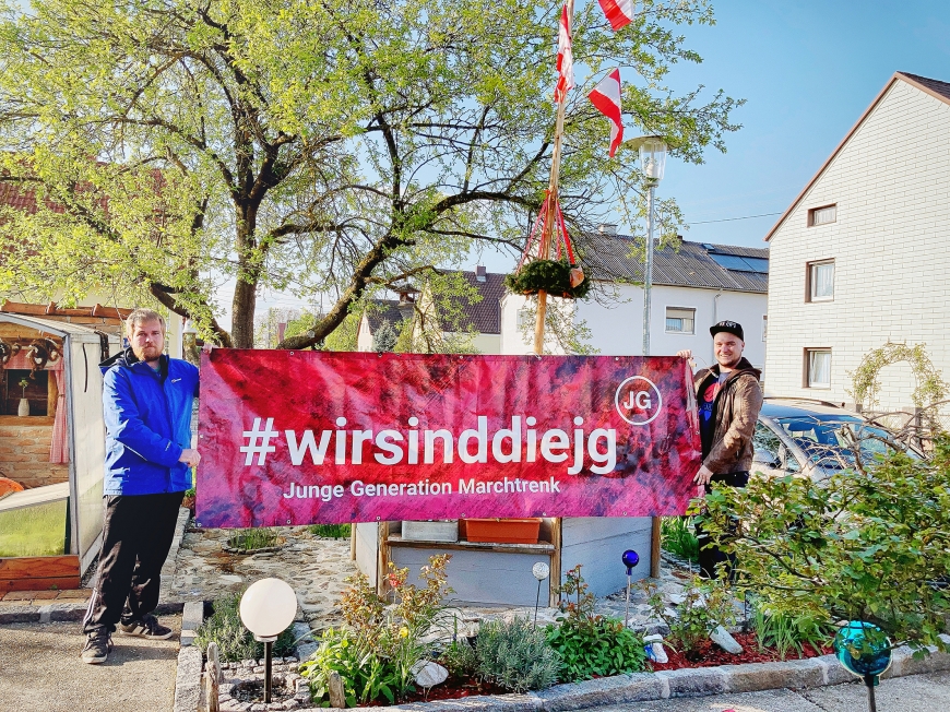 'Junge Generation Marchtrenk stellt „Maibaum für den guten Zweck“ auf'-Bild-3
