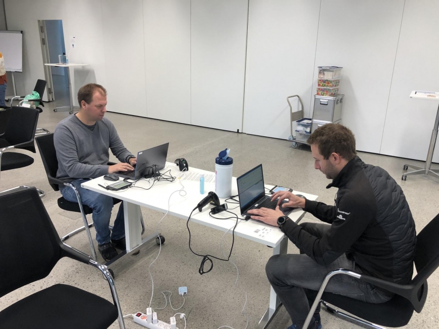 'Doppelmayr und Haberkorn typisieren gemeinsam MitarbeiterInnen'-Bild-3