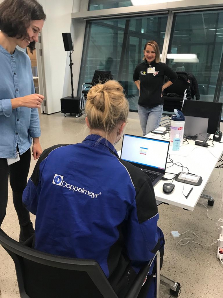'Doppelmayr und Haberkorn typisieren gemeinsam MitarbeiterInnen'-Bild-12