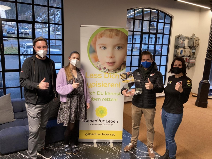 'MitarbeiterInnen engagieren sich für leukämiekranke Menschen'-Bild-4