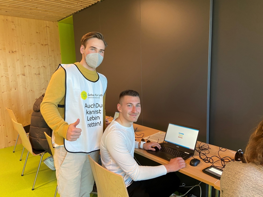 'Typisierungsaktion für jungen Schiedsrichter in Hallein'-Bild-9