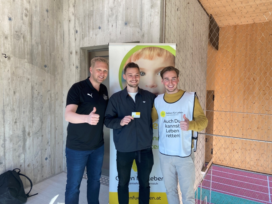 'Typisierungsaktion für jungen Schiedsrichter in Hallein'-Bild-14