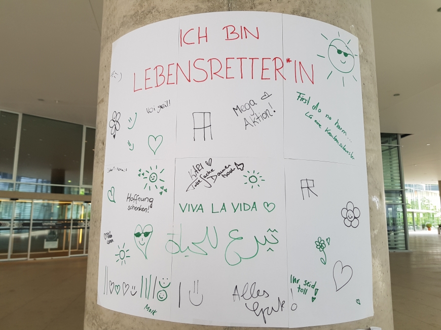 'Engagierte StudentInnen organisierten eine Typisierungsaktion an der Uni Salzburg'-Bild-1