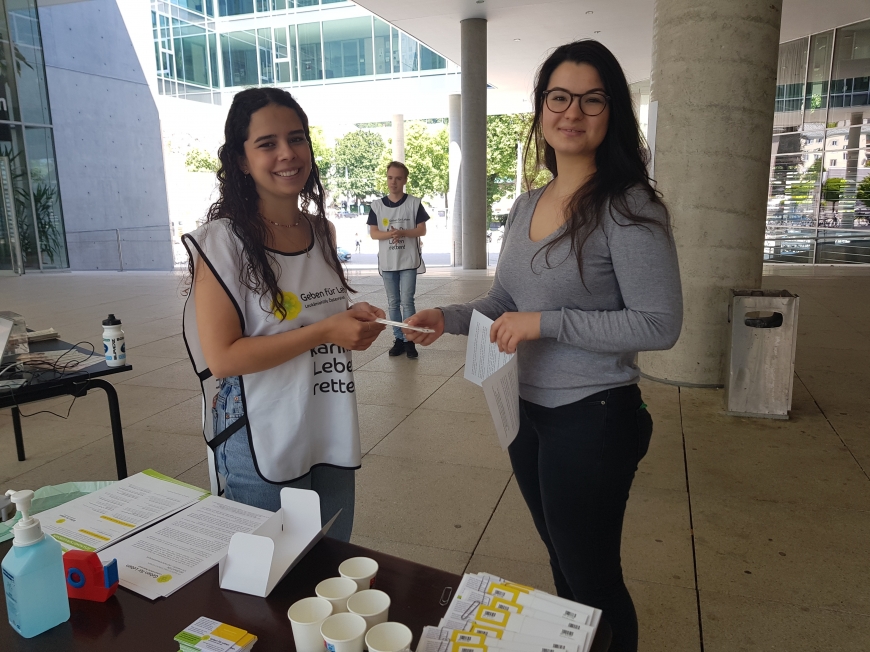 'Engagierte StudentInnen organisierten eine Typisierungsaktion an der Uni Salzburg'-Bild-5