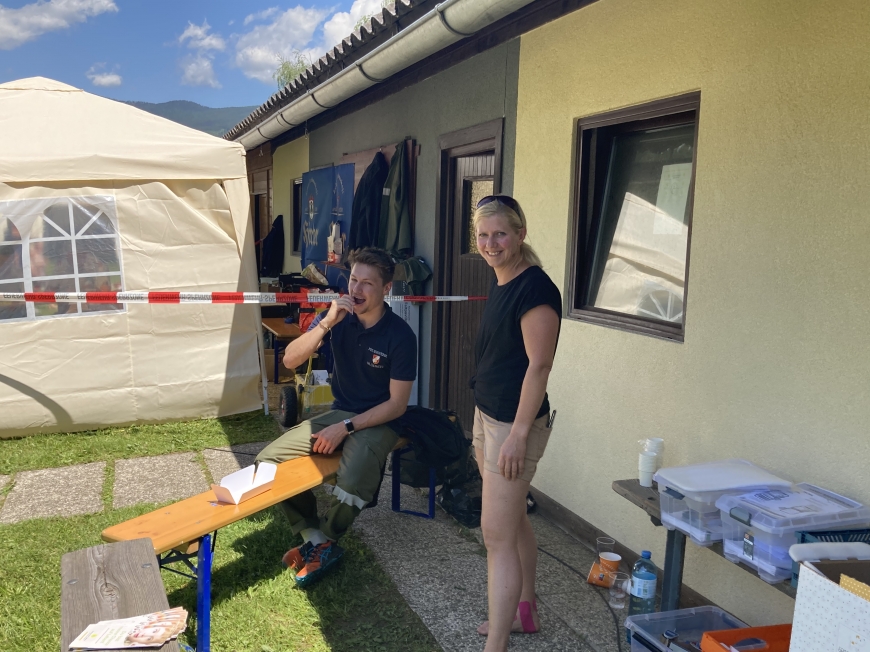 'Typisierungsaktion beim Leistungsbewerb des Feuerwehrbezirkes St. Veit in Glödnitz'-Bild-1