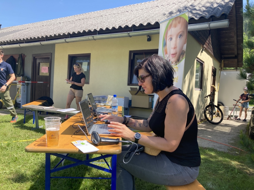 'Typisierungsaktion beim Leistungsbewerb des Feuerwehrbezirkes St. Veit in Glödnitz'-Bild-2