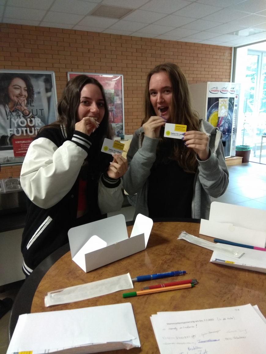 'Typisierungsaktion an der Schule im BORG Ried'-Bild-1