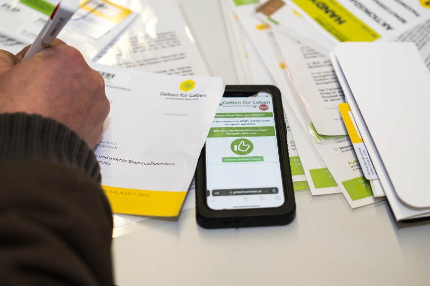 'Versicherungsmakler startet mit großem Erfolg Typisierungsaktion'-Bild-2