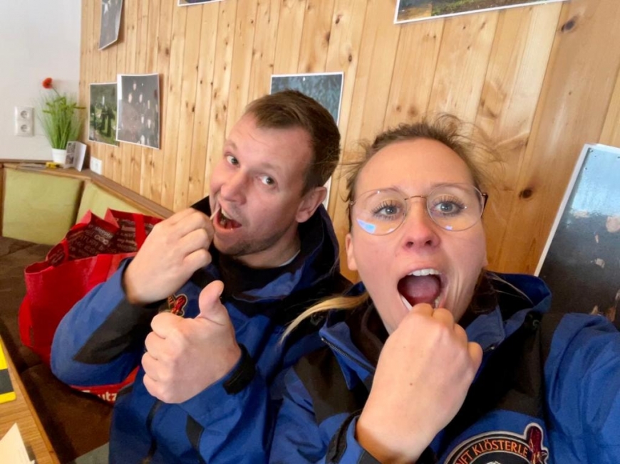 'Funkenzunft Klösterle spendet nach Adventsfenster an unseren Verein'-Bild-1