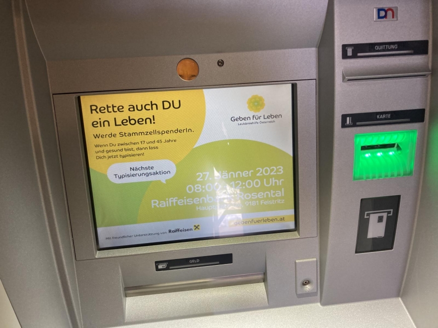 'Nächste Typisierungsaktion bei der Raiffeisenbank Feistritz'-Bild-1