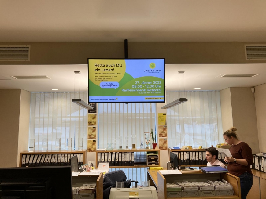 'Nächste Typisierungsaktion bei der Raiffeisenbank Feistritz'-Bild-2