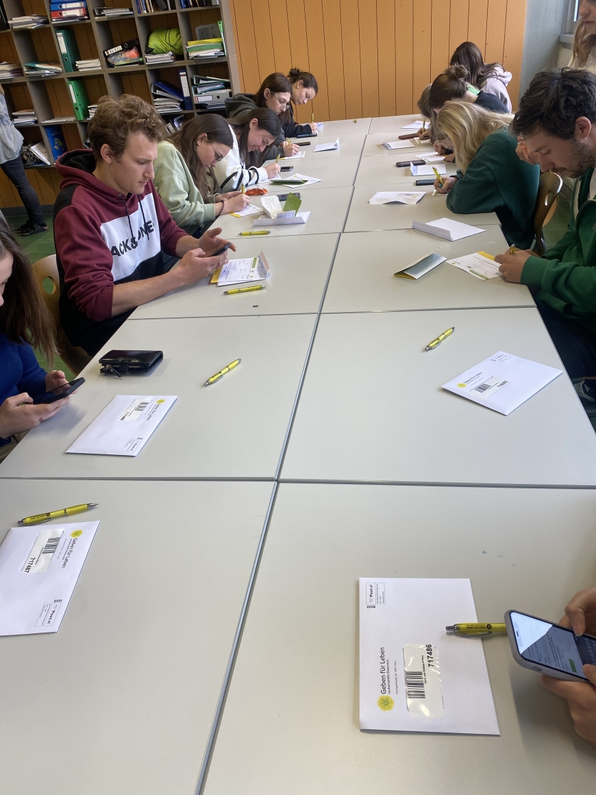 'Erfolgreiche Schulaktion mit zahlreichen Typisierungen in Rankweil'-Bild-1