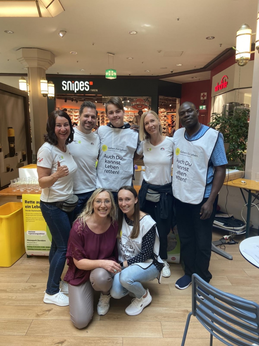 'Traditionelle Typisierungsaktion im Messepark Dornbirn'-Bild-2