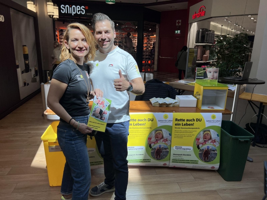 'Traditionelle Typisierungsaktion im Messepark Dornbirn'-Bild-4