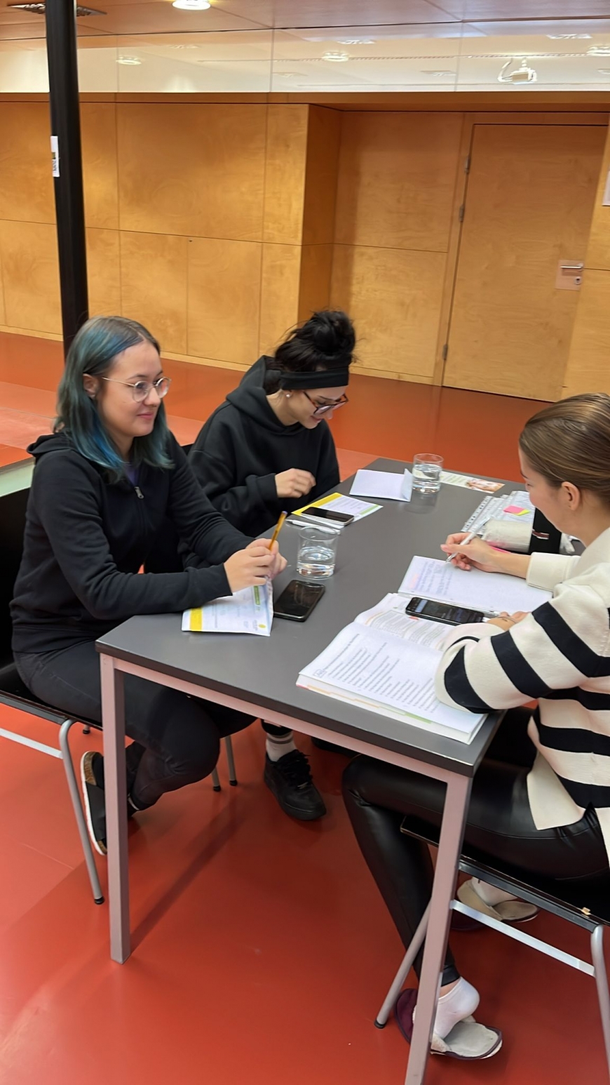 'Schüler:innen starten die Ausbildung mit einer Typisierungsaktion'-Bild-1