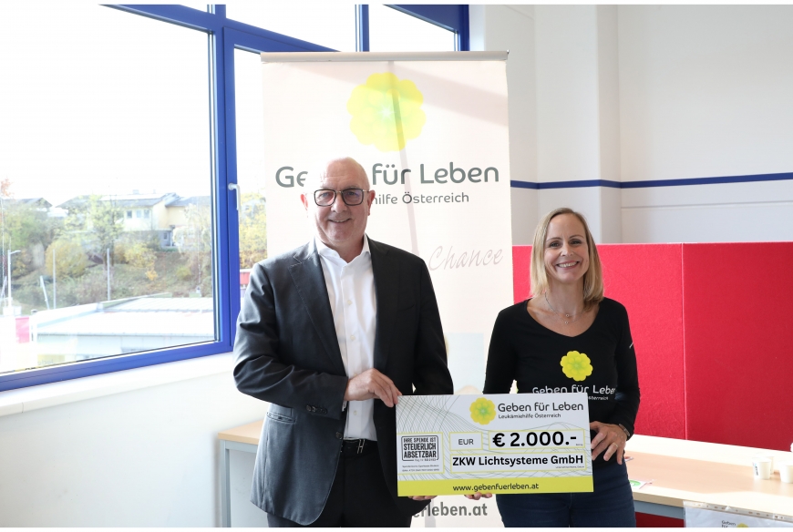 'Zahlreiche Mitarbeiter:innnen der ZKW Lichtsysteme GmbH unterstützten diese Aktion'-Bild-1