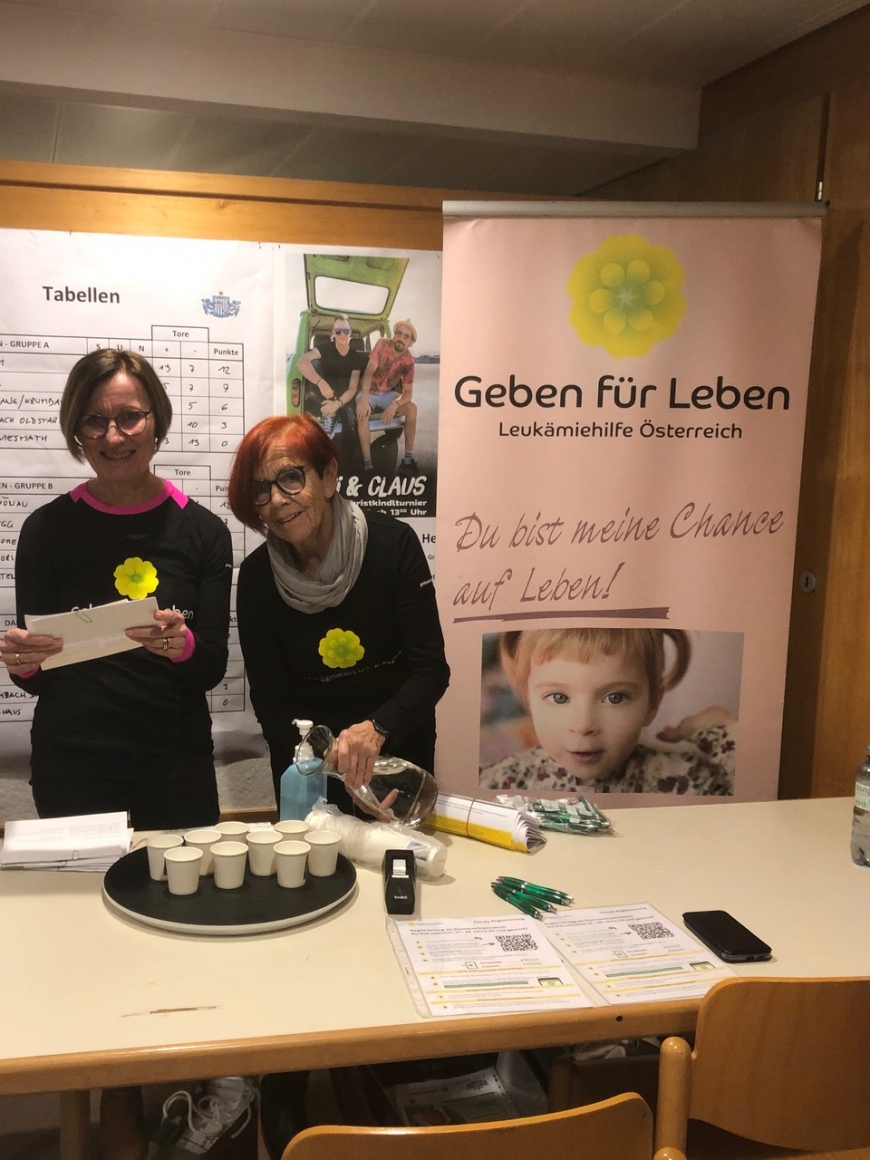 'Typisierungsaktion und € 3.000 beim 14. Benefiz Christkindl Fußballturnier'-Bild-1