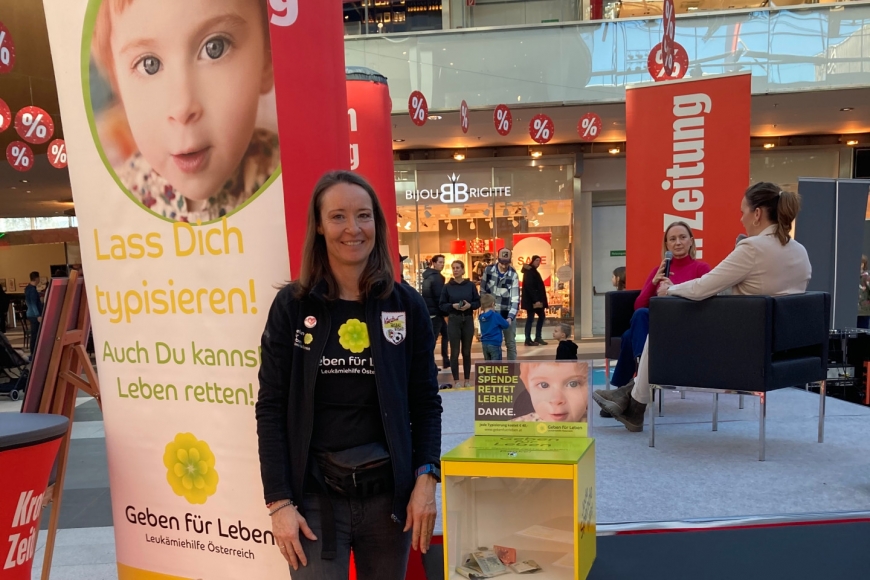 'Kerstin Oliva von Lalanana organisierte Typsierungsaktion'-Bild-2