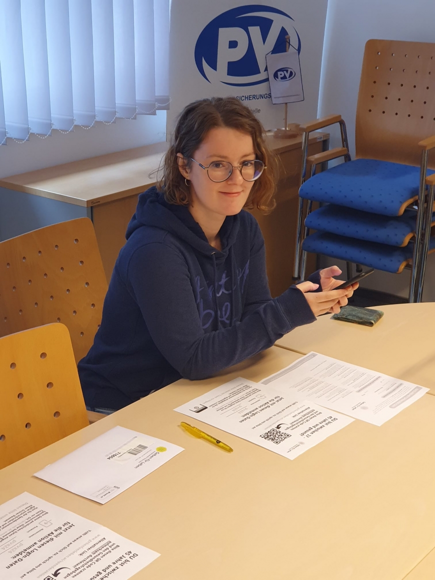 'Engagierte Mitarbeiter der PVA Salzburg ließen sich typisieren'-Bild-3