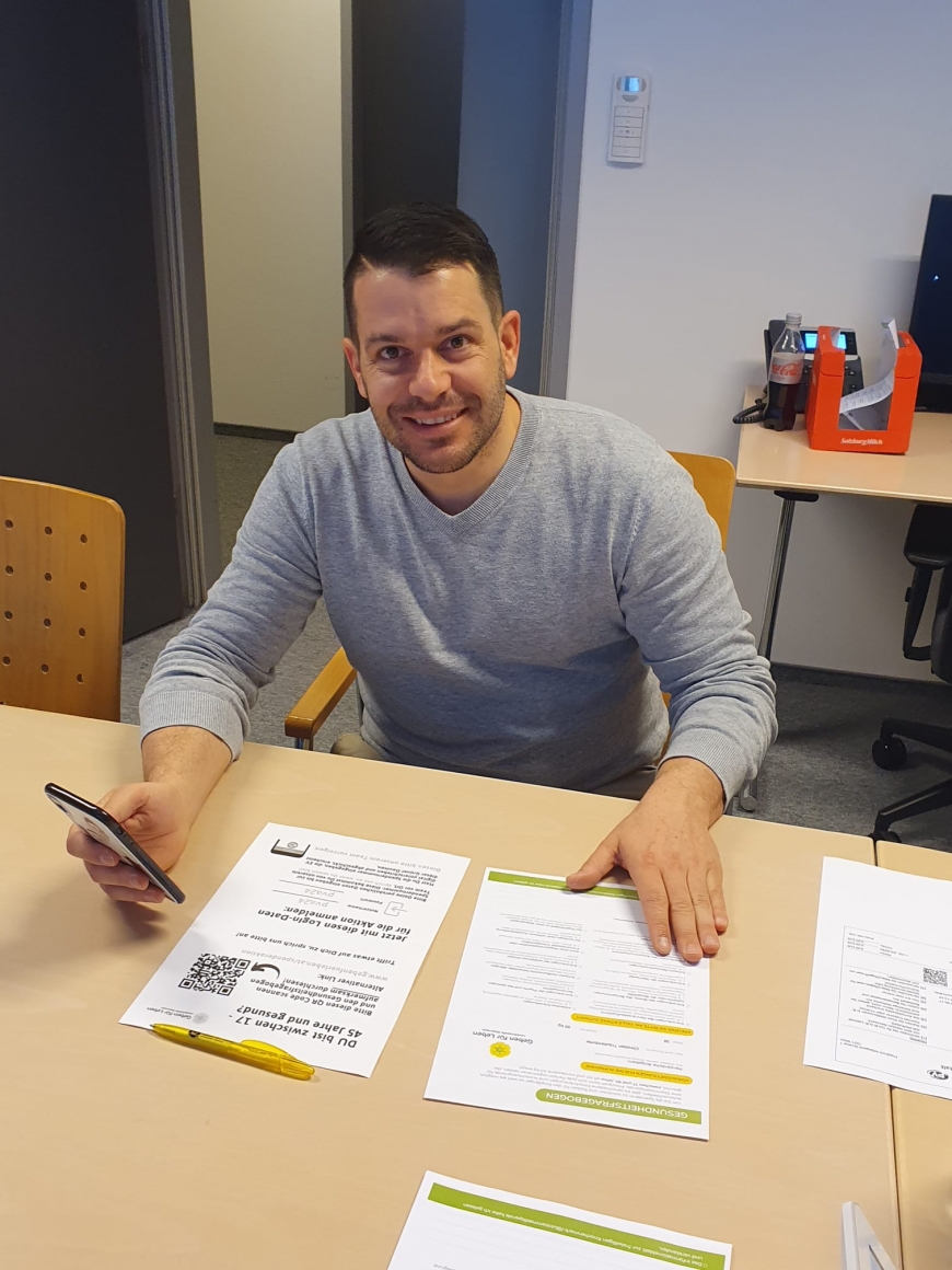 'Engagierte Mitarbeiter der PVA Salzburg ließen sich typisieren'-Bild-5