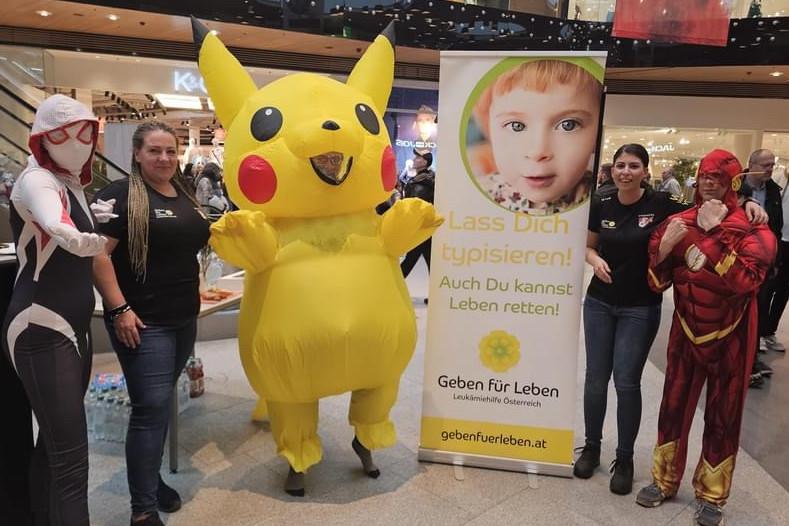 'Im Trubel des Einkaufszentrums ließen sich viele Menschen typisieren'-Bild-1